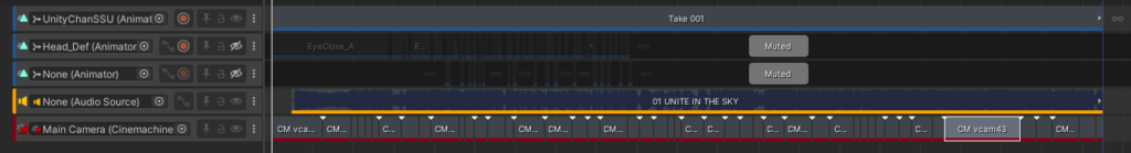 完成したTimeline