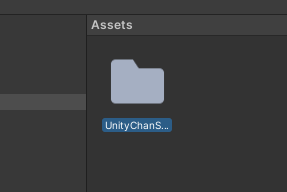 Unity プロジェクトウィンドウ